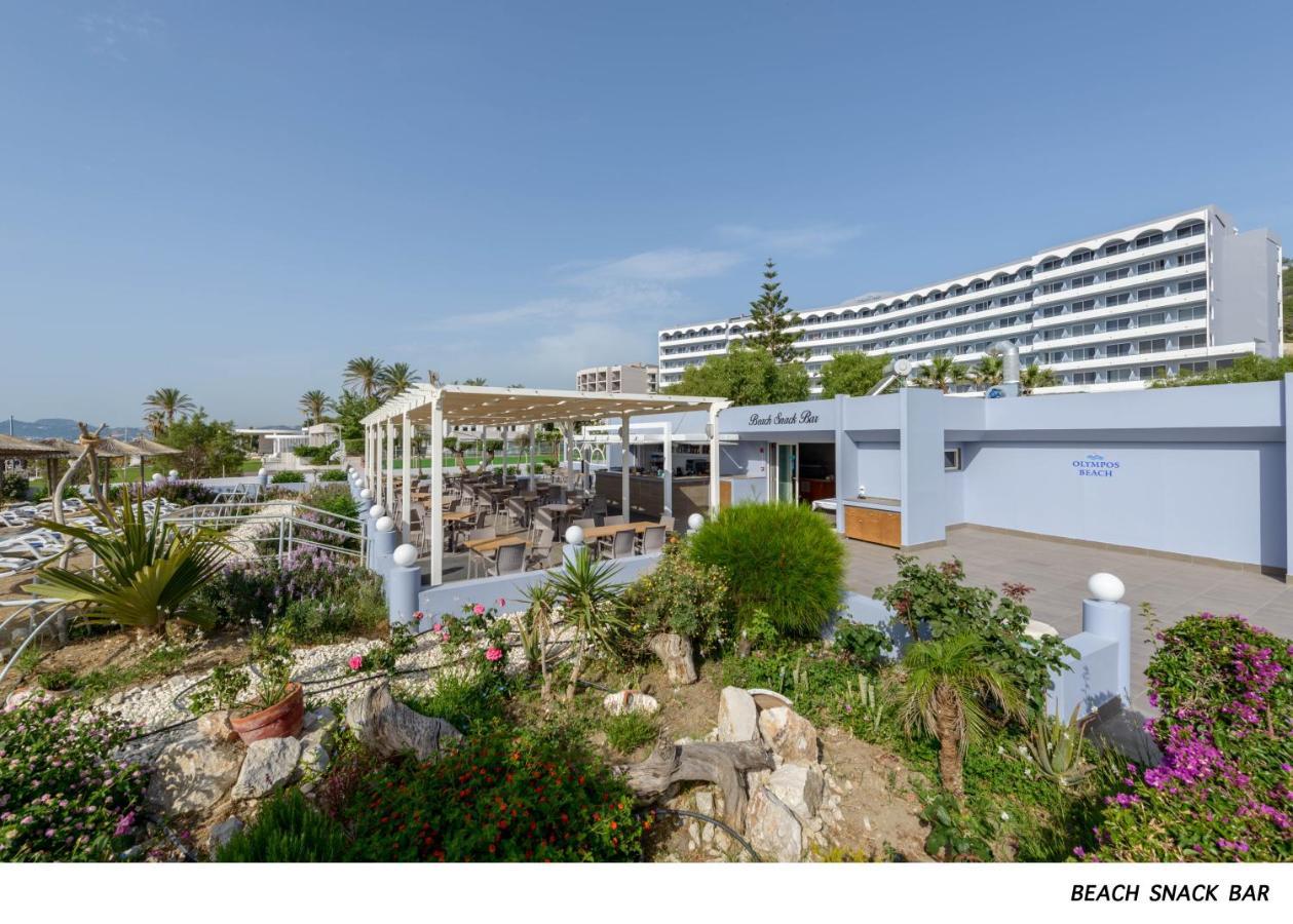 Olympos Beach Hotel Faliraki Exterior foto