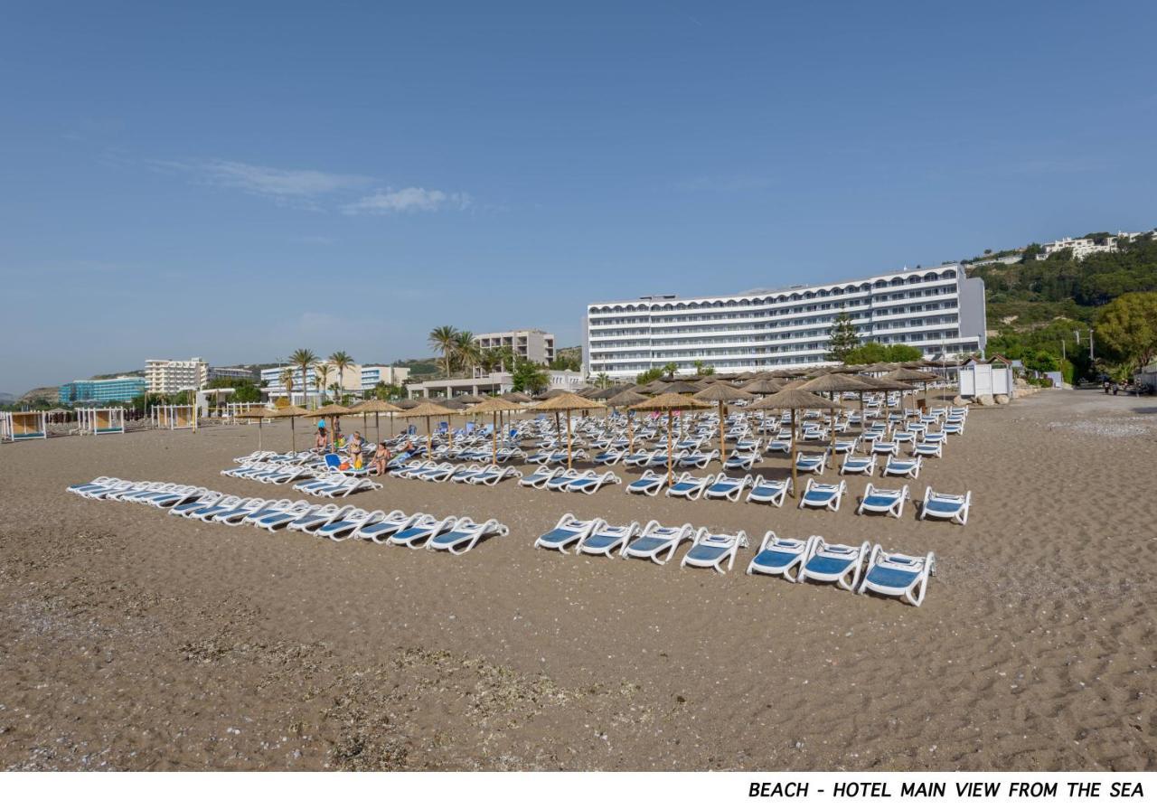 Olympos Beach Hotel Faliraki Exterior foto