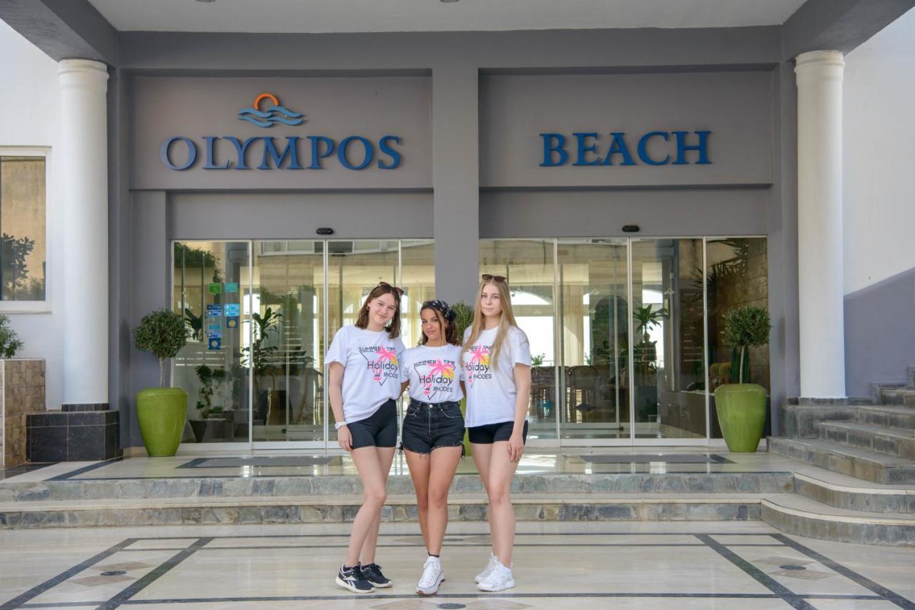 Olympos Beach Hotel Faliraki Exterior foto